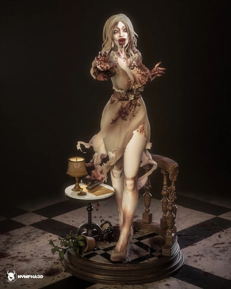 Selena Corey — Resident Evil 3D printable STL model