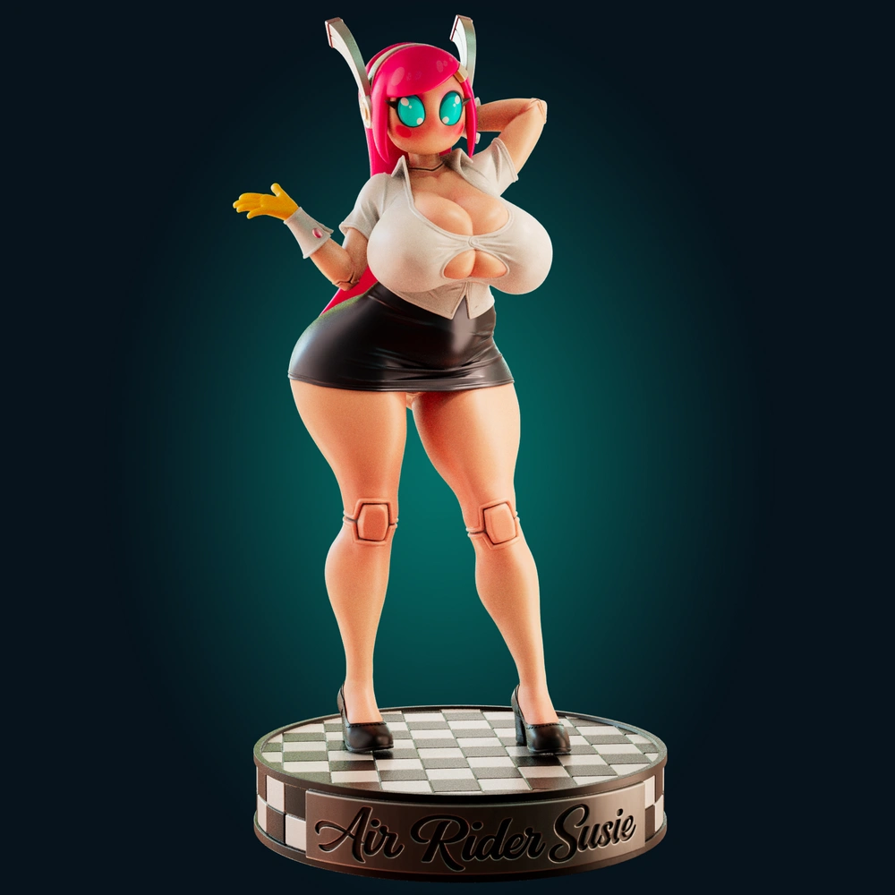 Susie — Kirby Air Riders 3D printable STL model