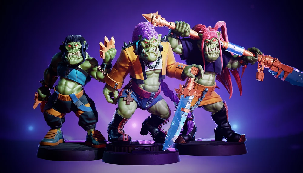 Orc Pop Huntaz 3D printable STL model