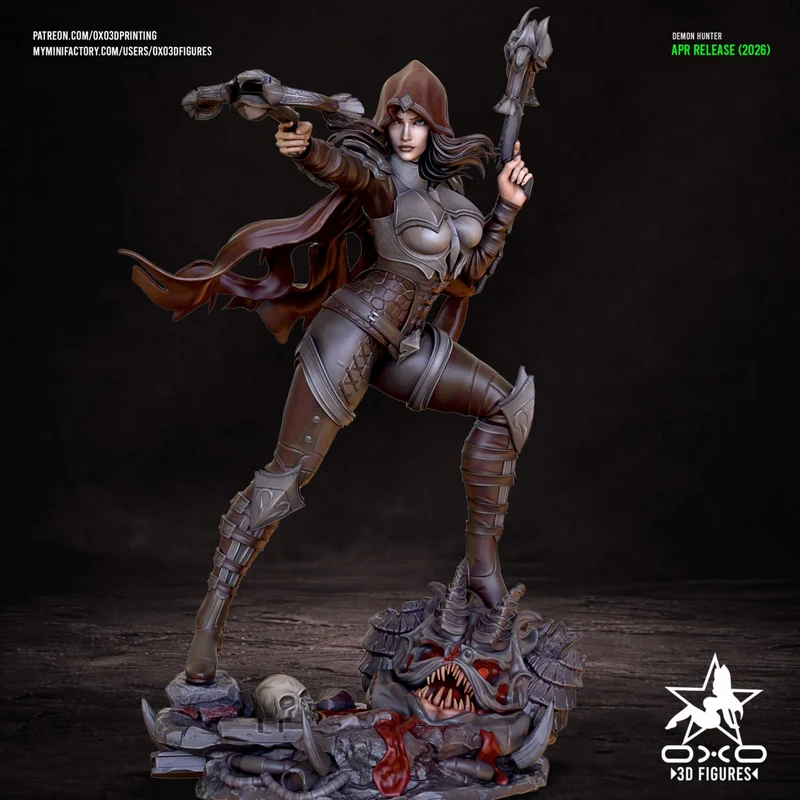 Demon Hunter 3D printable STL model