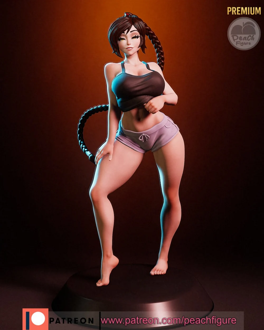 Ty Lee — Avatar: The Last Airbender 3D printable STL model