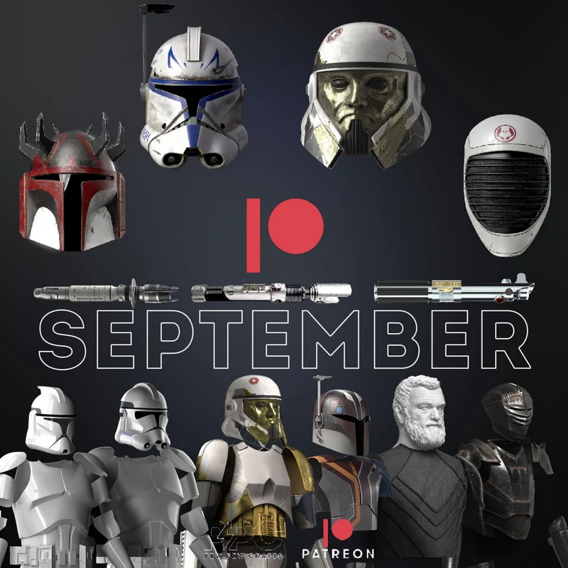 Star Wars Crafts - September 2023 3D printable STL model