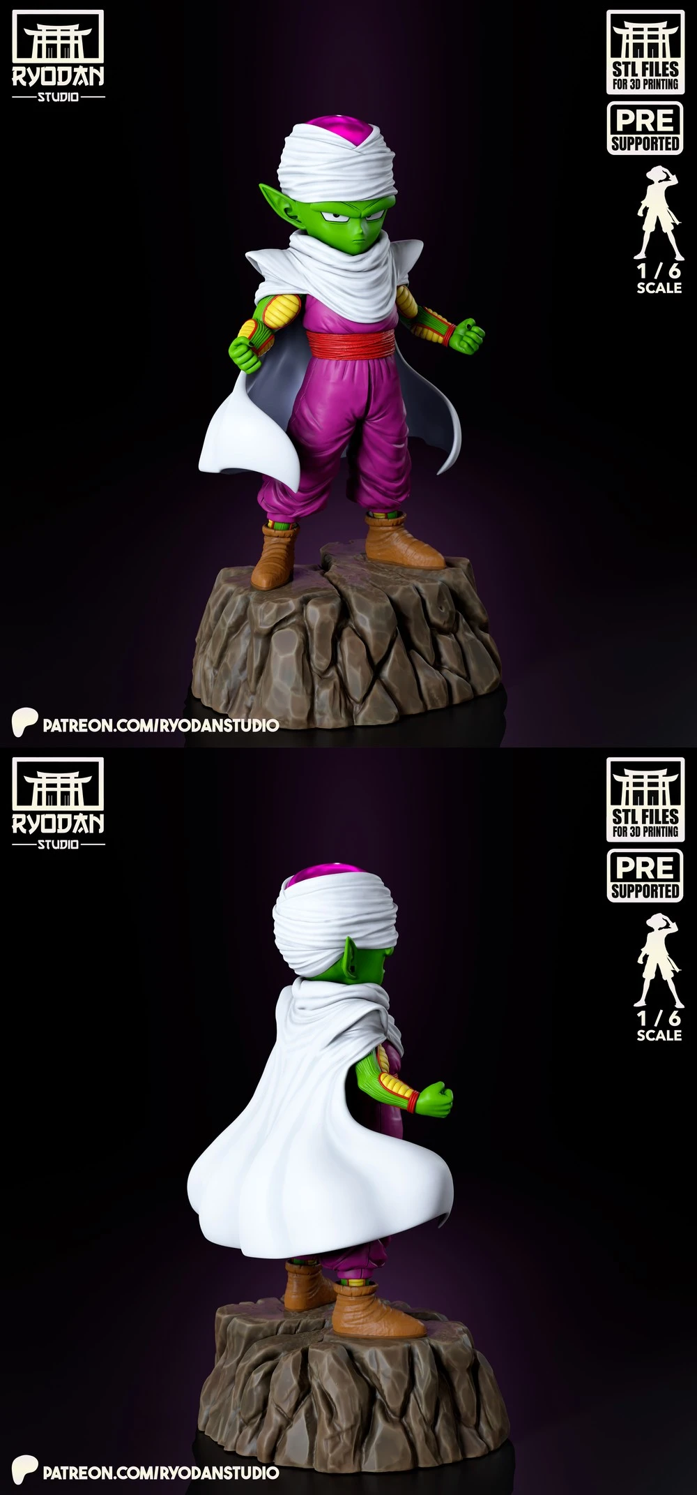 Piccolo Daima — Dragon Ball 3D printable STL model