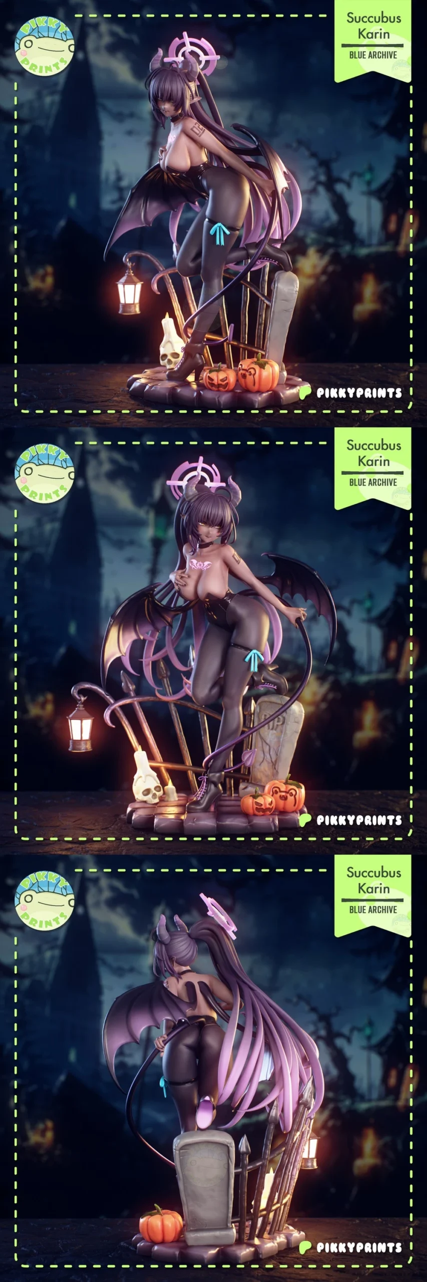 Kakudate Karin — Blue Archive 3D printable STL model