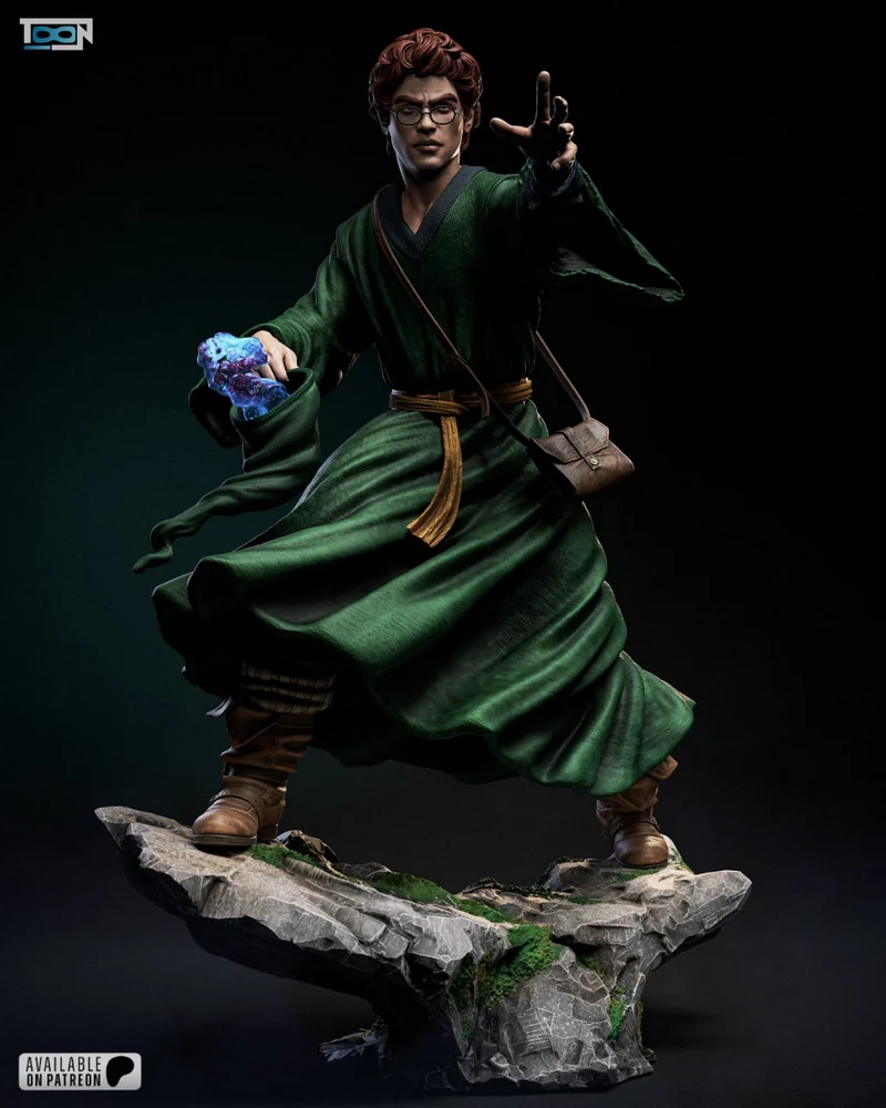 Presto — Dungeons & Dragons STL render Presto — Dungeons & Dragons 3D printable STL model