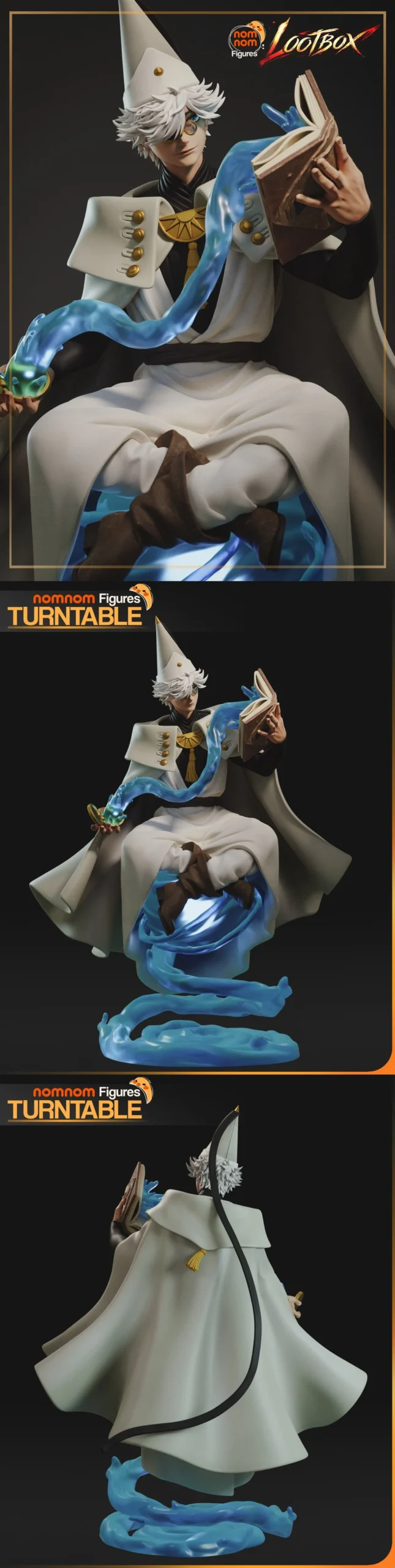 Qifrey — Witch Hat Atelier STL render Qifrey — Witch Hat Atelier 3D printable STL model