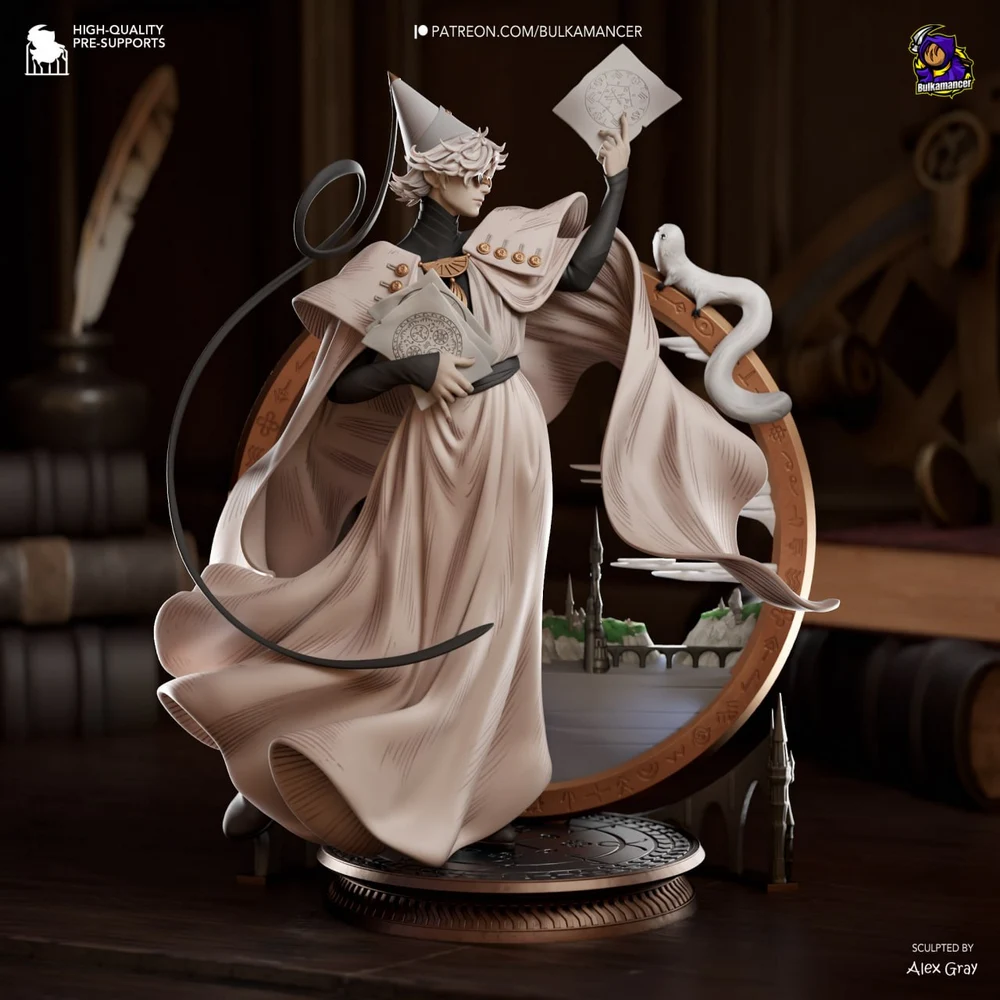 Qifrey — Witch Hat Atelier 3D printable STL model