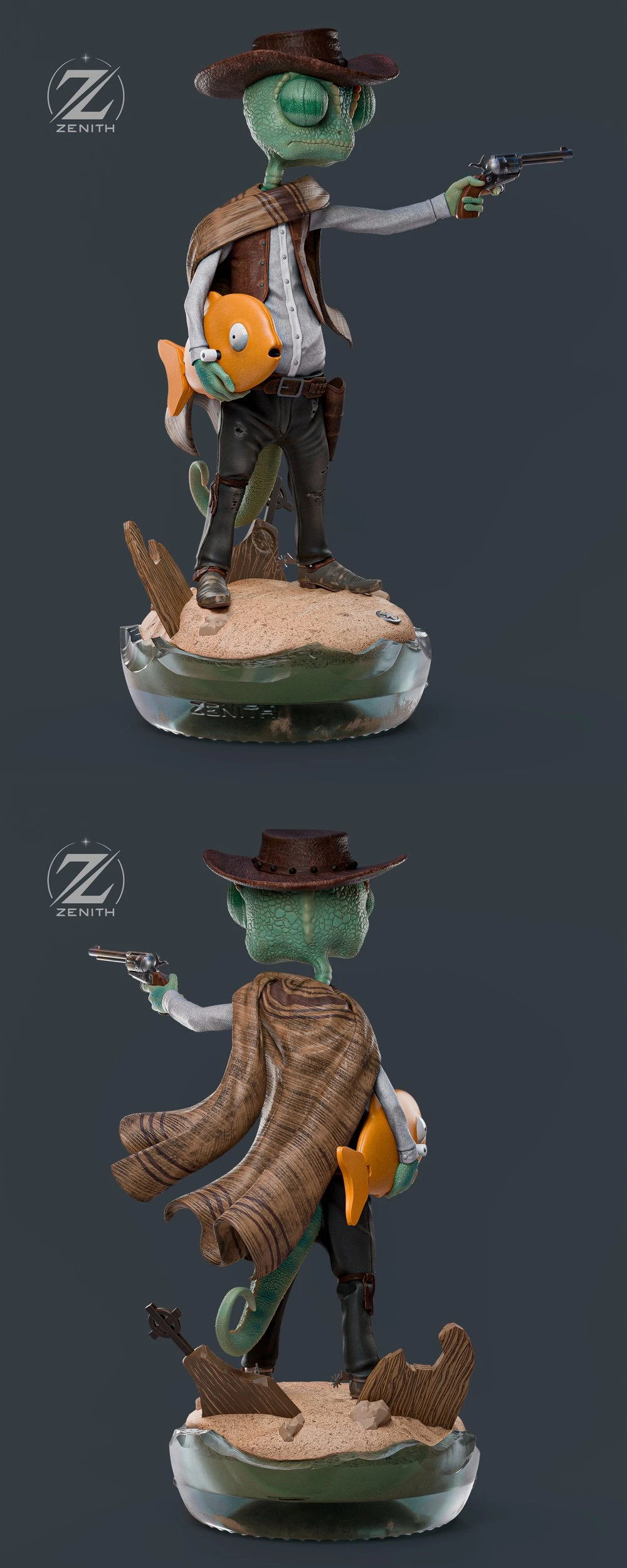 Rango — Rango STL render Rango — Rango 3D printable STL model
