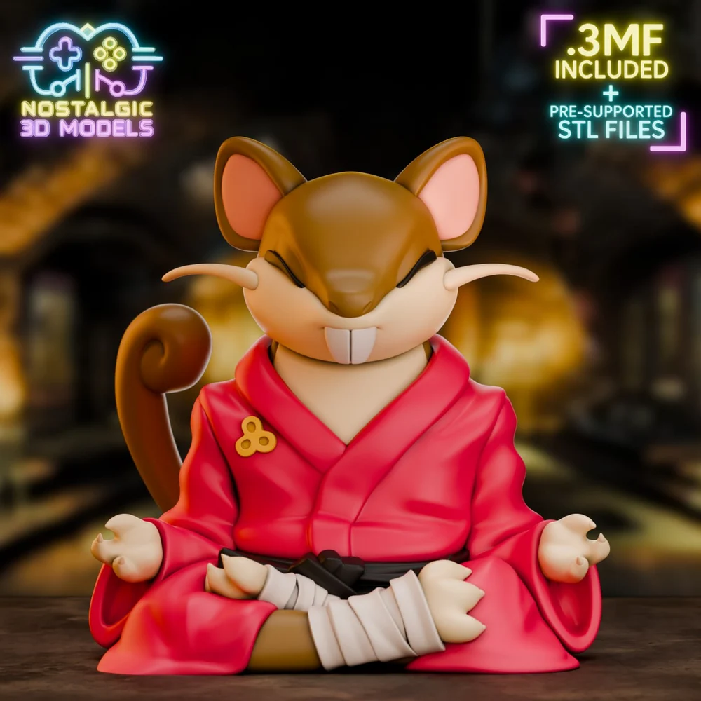 Rattata Splinter 3D printable STL model