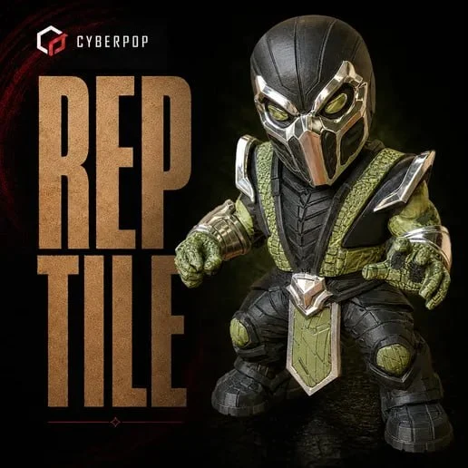 Reptile — Mortal Kombat 3D printable STL model