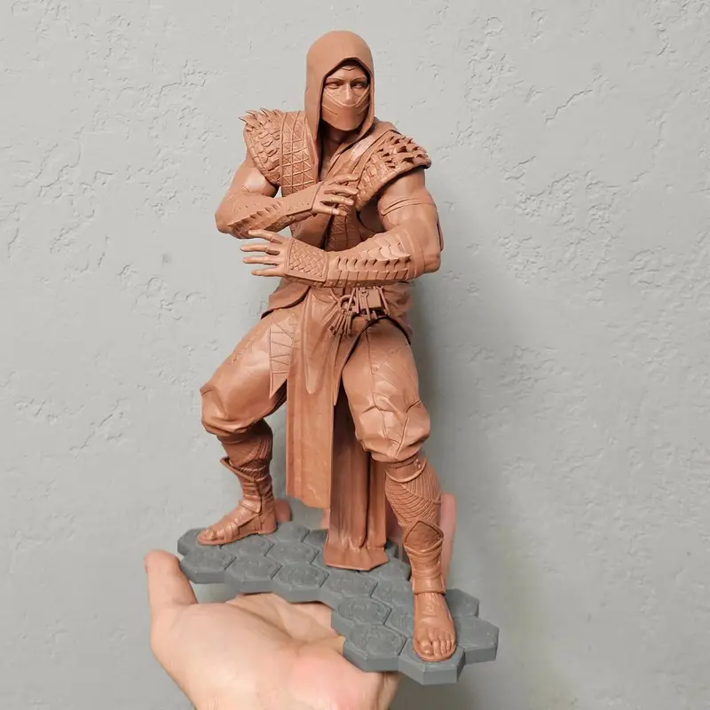 Reptile — Mortal Kombat STL render Reptile — Mortal Kombat 3D printable STL model