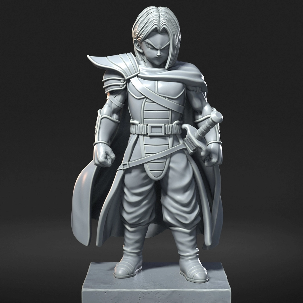 Trunks — Dragon Ball 3D printable STL model