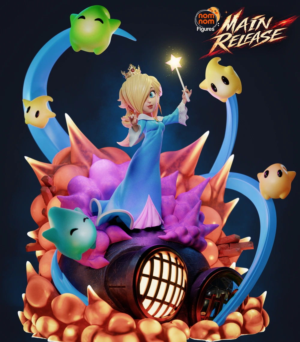 Rosalina — Super Mario Galaxy 3D printable STL model