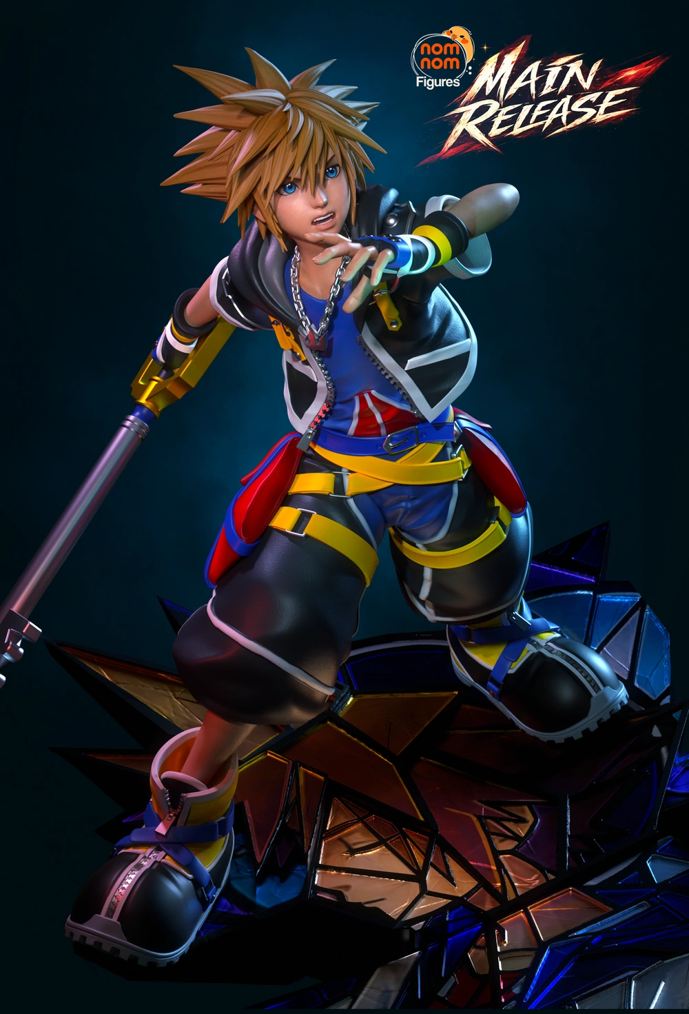 Roxas x Sora — Kingdom Hearts II 3D printable STL model