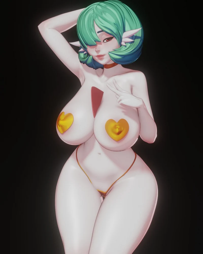 Gardevoir — Pokémon 3D printable STL model