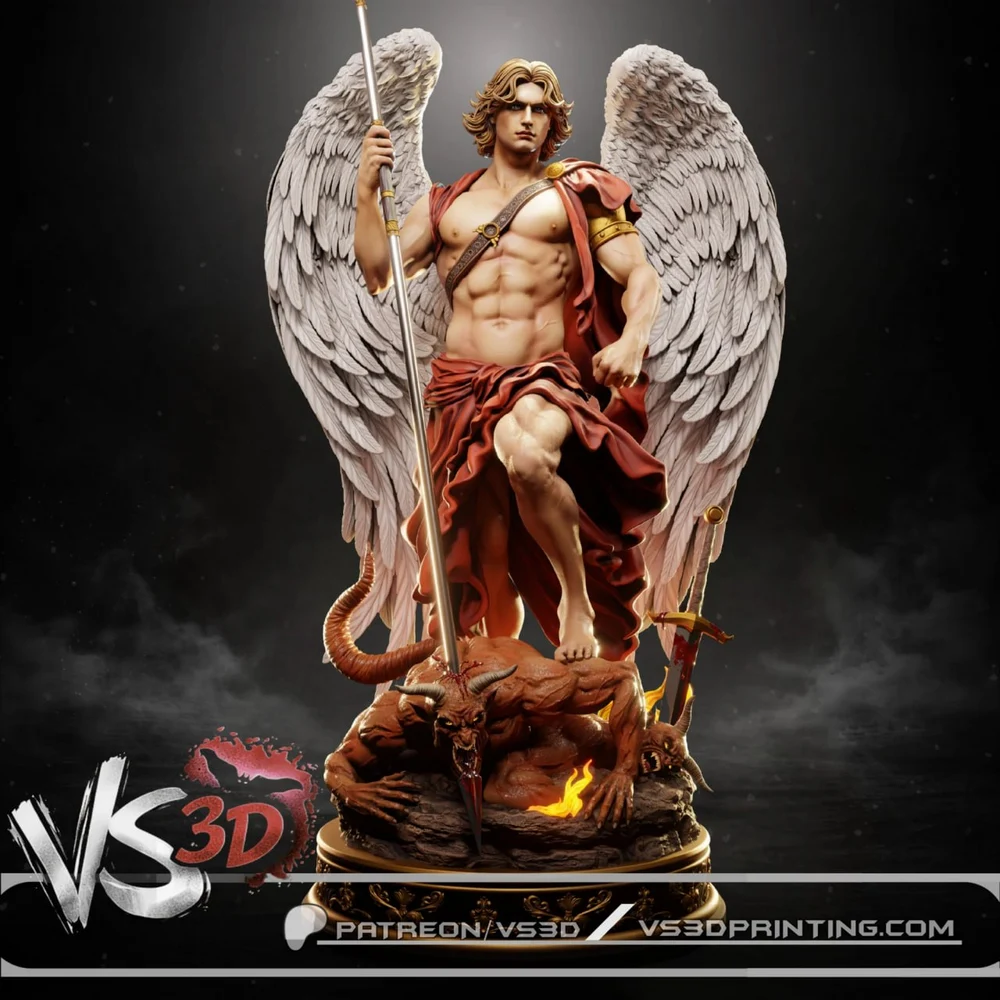 Saint Michael 3D printable STL model