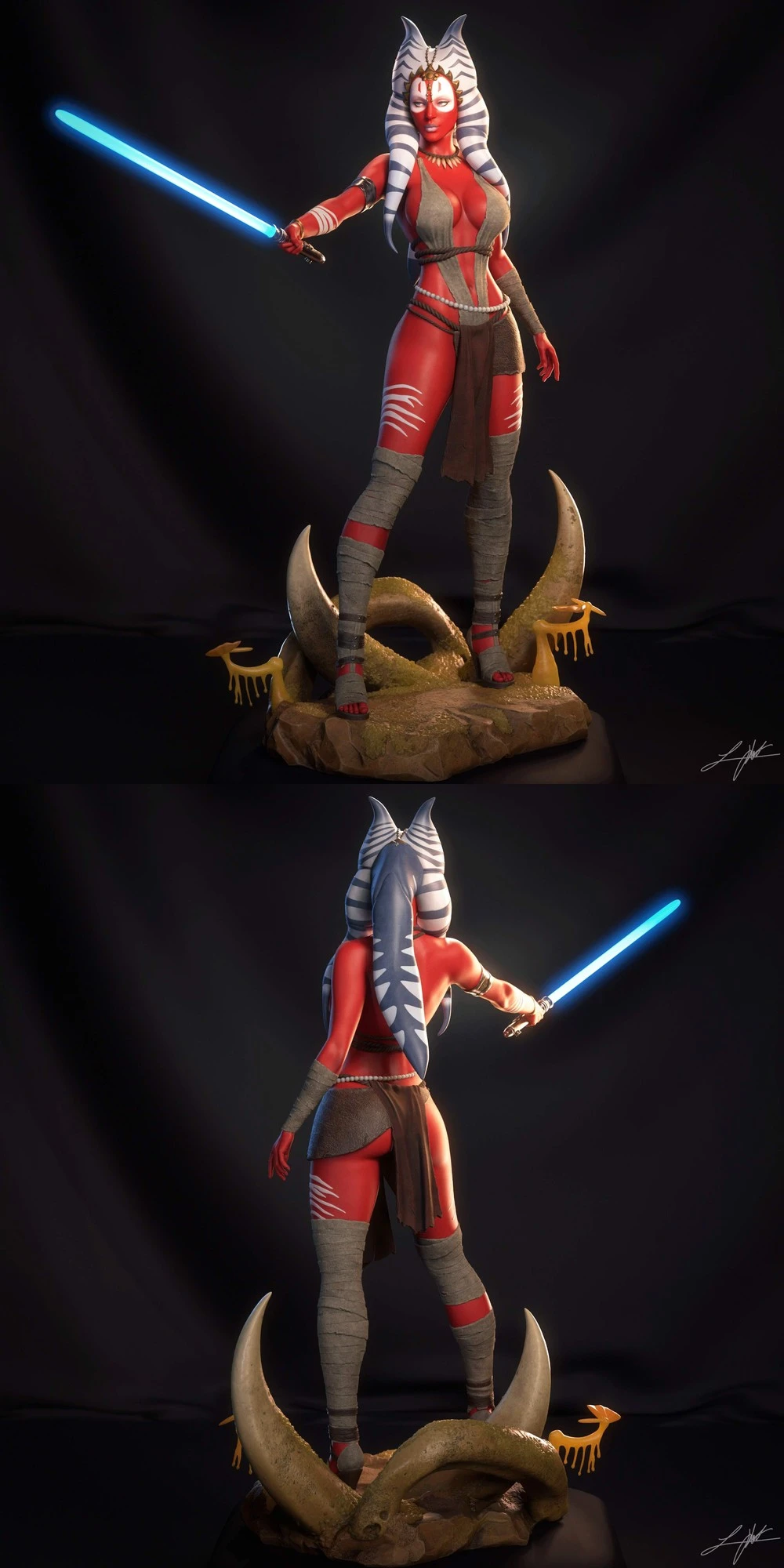 Shaak Ti — Star Wars 3D printable STL model