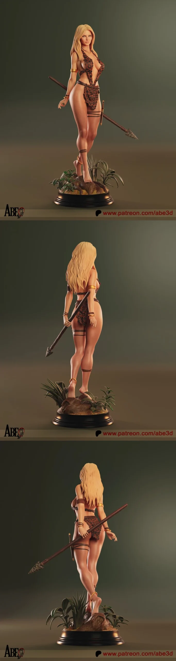 Sheena Queen of Jungle 3D printable STL model