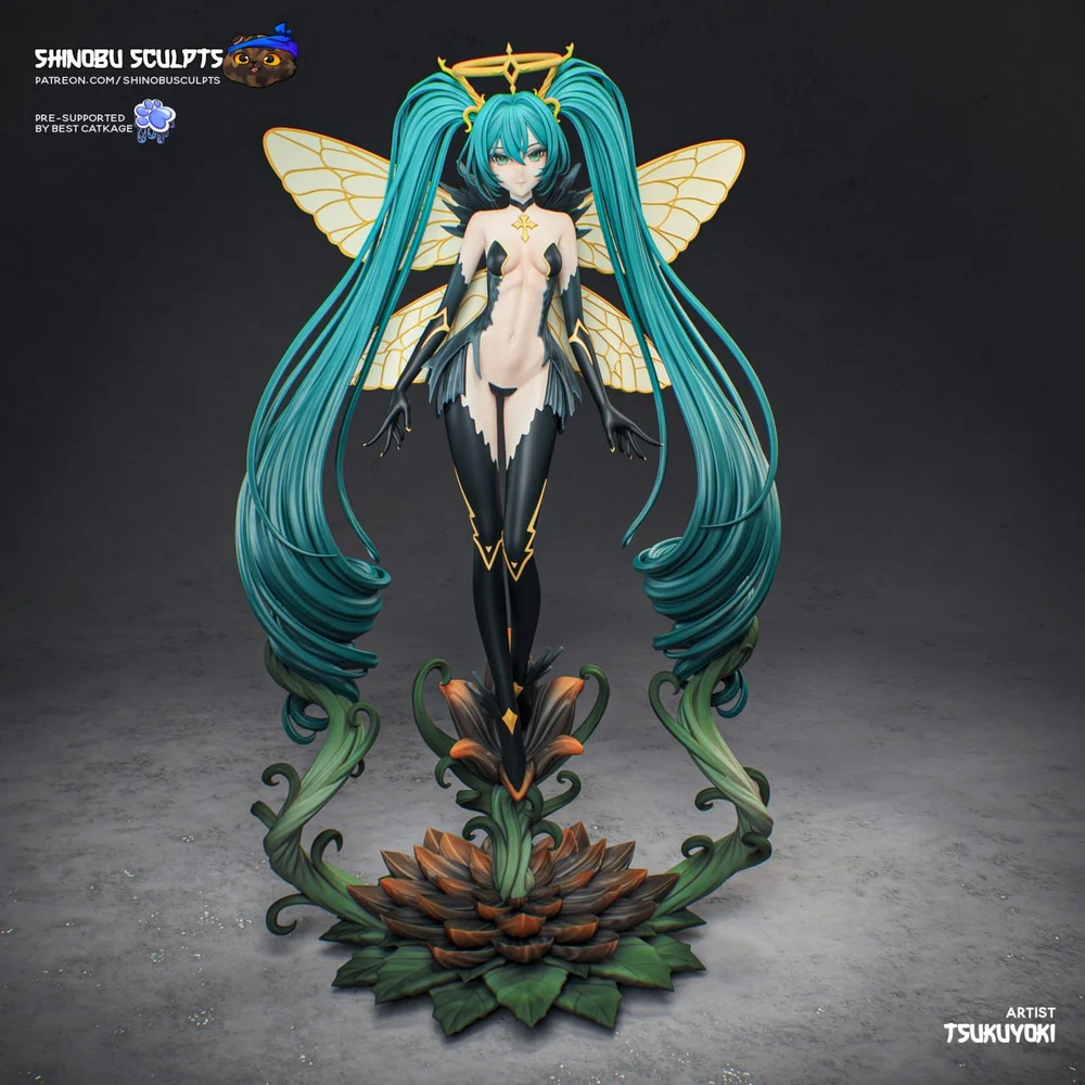 Hatsune Miku — Vocaloid 3D printable STL model