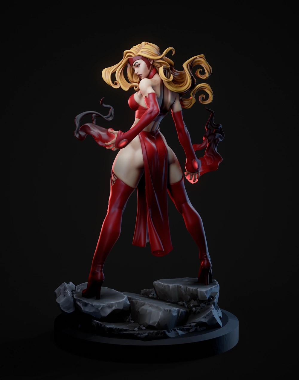 Scarlet Witch — Marvel 3D printable STL model