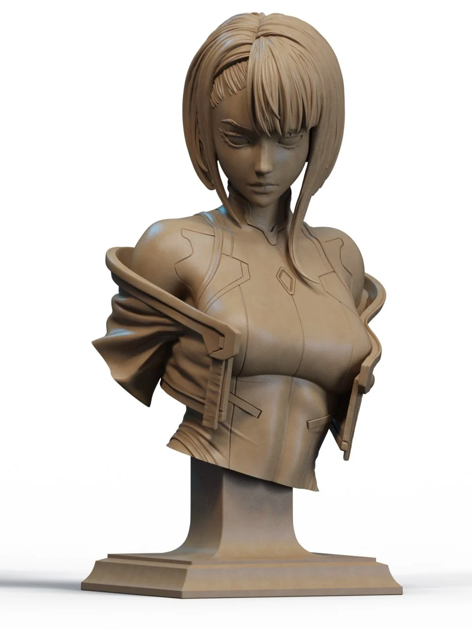 Lucy Bust STL render Lucy Bust 3D printable STL model