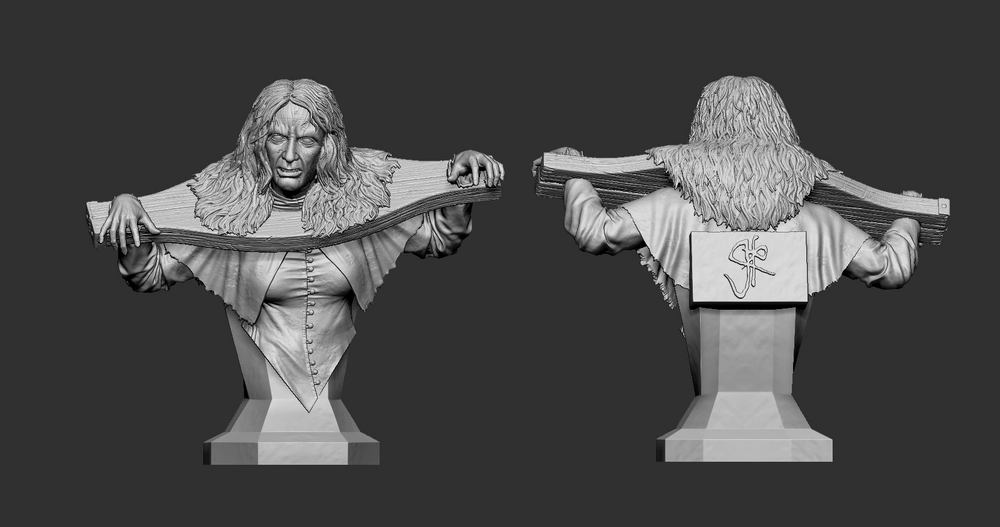 The Pilgrims STL render The Pilgrims 3D printable STL model