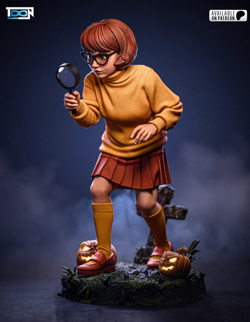 Velma — Scooby-Doo STL render Velma — Scooby-Doo 3D printable STL model