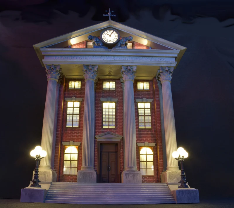 Courthouse — Back to the Future 3D printable STL model