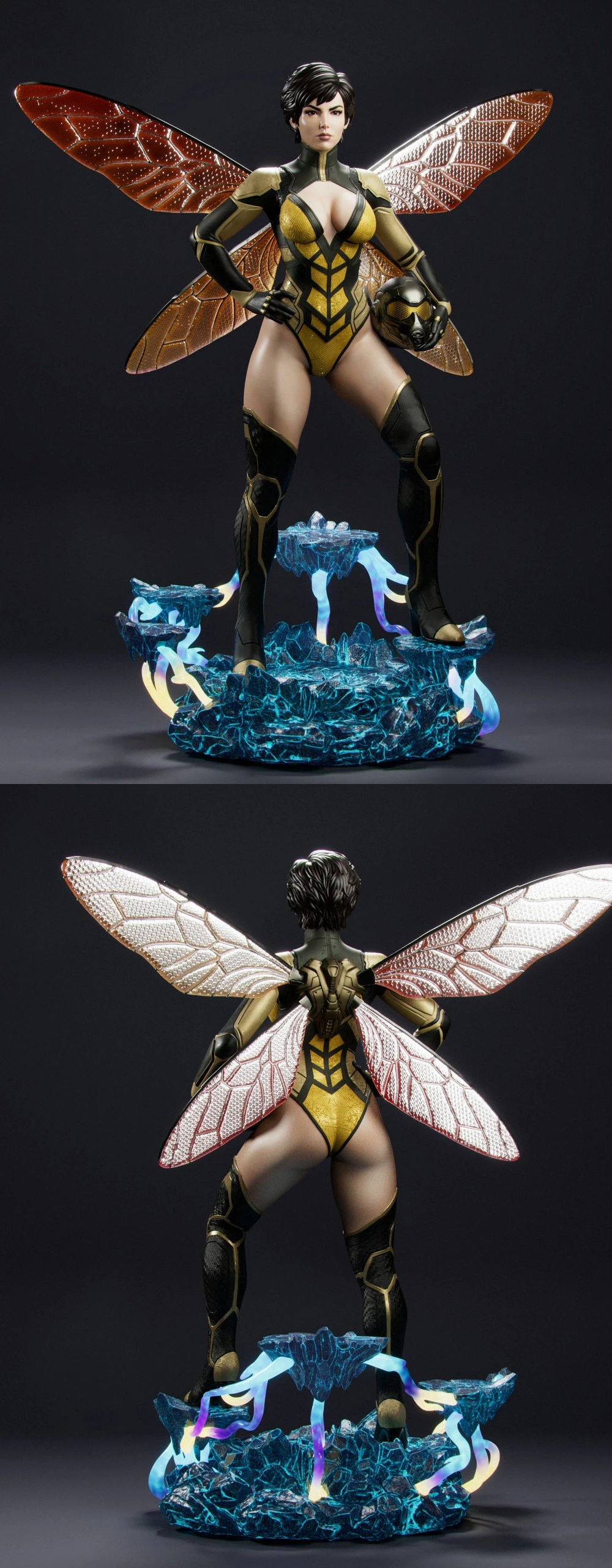 Wasp — Marvel 3D printable STL model