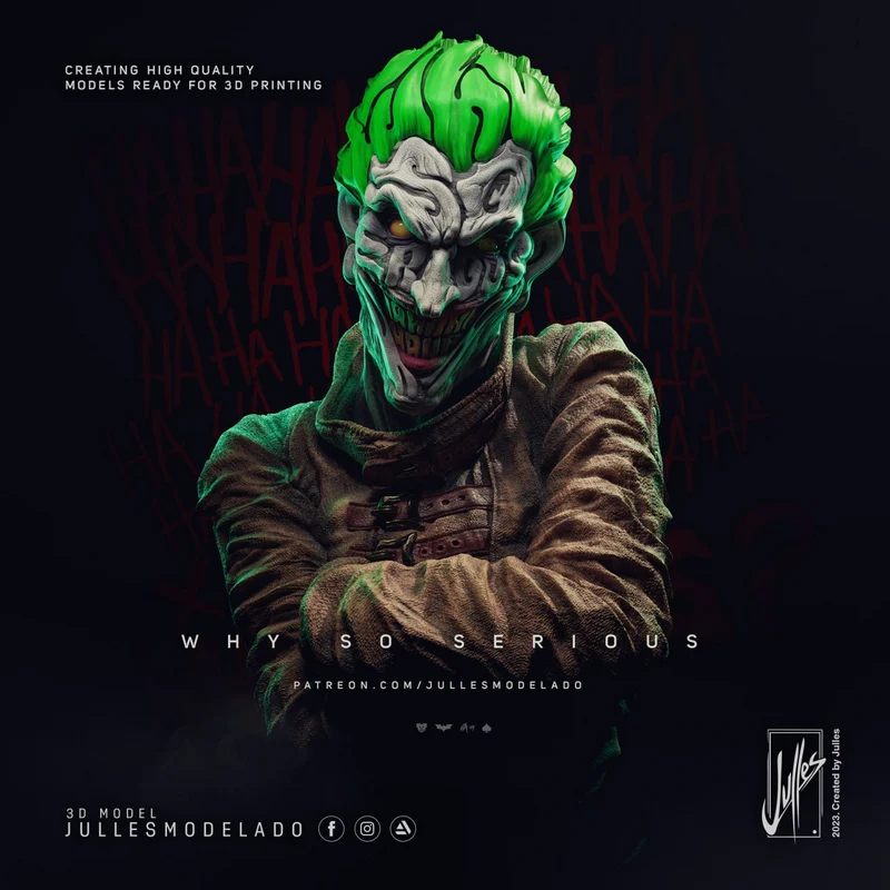 Why So Serious 3D printable STL model
