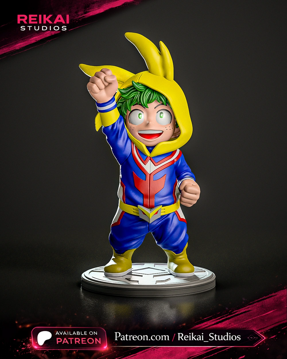 Young Deku — My Hero Academia 3D printable STL model